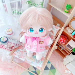 Planet Gates 5 / without skeleton 20cm IDol Doll Skeleton No attributes Star Plush Cotton Dolls Cute long Fried Hair Curly Hair Toys Fans Collection Children Gift