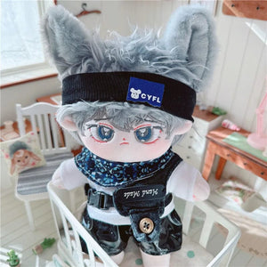 Planet Gates 5 / without skeleton 20cm IDol Doll Skeleton No attributes Star Plush Cotton Dolls Cute long Fried Hair Curly Hair Toys Fans Collection Children Gift