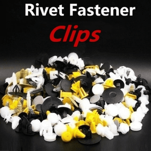 Planet Gates 50/100/200Pcs/Set Universal Plastic Clips For Car Fender Bumper Door Car Interior Hole Lining Panel Retainer Push Clips