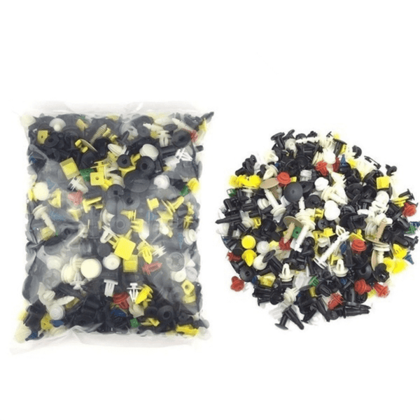 Planet Gates 50/100/200Pcs/Set Universal Plastic Clips For Car Fender Bumper Door Car Interior Hole Lining Panel Retainer Push Clips