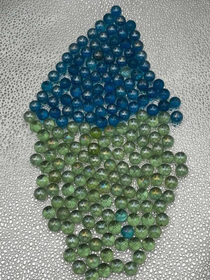 Planet Gates 50/100 Pcs 14mm Glass Marbles Balls Charms Clear Pinball Machine Home Decor for Fish Tank Vase Aquarium Toys for Kids Children