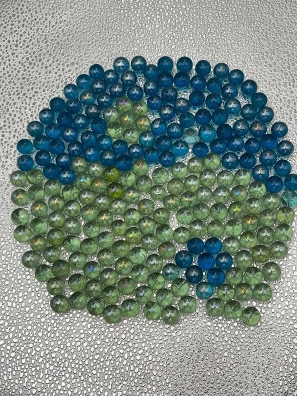 Planet Gates 50/100 Pcs 14mm Glass Marbles Balls Charms Clear Pinball Machine Home Decor for Fish Tank Vase Aquarium Toys for Kids Children