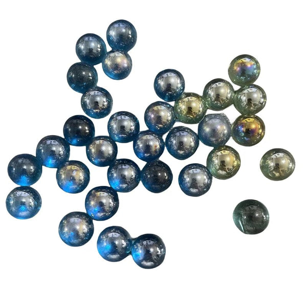 Planet Gates 50/100 Pcs 14mm Glass Marbles Balls Charms Clear Pinball Machine Home Decor for Fish Tank Vase Aquarium Toys for Kids Children