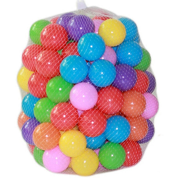 Planet Gates 50/100 Pcs Eco-Friendly Colorful Ball Pit Soft Plastic Ocean Ball Water Pool Ocean Wave Ball Outdoor Toys For Children Kids Baby