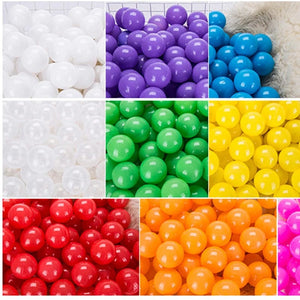 Planet Gates 50/100 Pcs Eco-Friendly Colorful Ball Pit Soft Plastic Ocean Ball Water Pool Ocean Wave Ball Outdoor Toys For Children Kids Baby