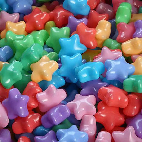 Planet Gates 50/100 Pcs Eco-Friendly Colorful Ball Pit Soft Plastic Ocean Ball Water Pool Ocean Wave Ball Outdoor Toys For Children Kids Baby