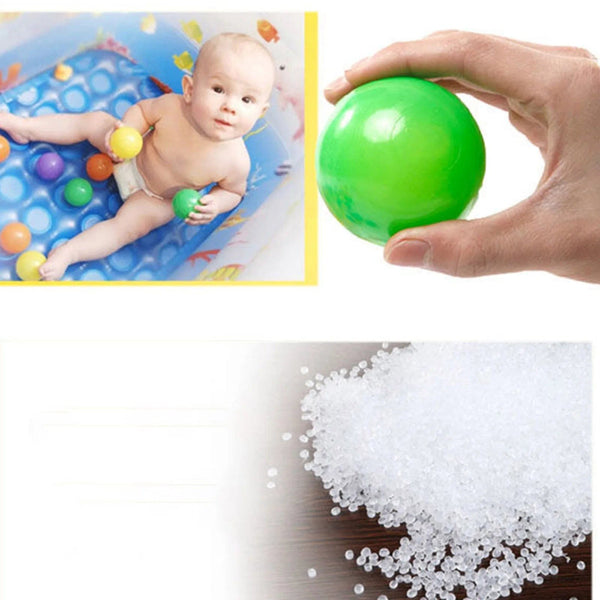 Planet Gates 50/100Pcs Eco-Friendly Colorful Ball Pit Soft Plastic Ocean Balls Water Pool Ocean Wave Ball Outdoor Toys For Children Kids Baby