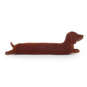 Planet Gates 50~110cm Dachshund Dog Shape Plush Pillow Lifelike Stuffed Throw Cushion for Sofa Chair Home Decoration Long Dog Pillow Gift