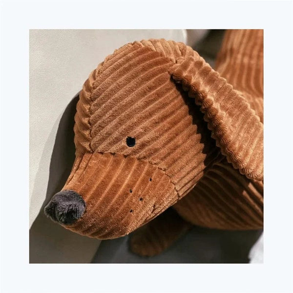 Planet Gates 50~110cm Dachshund Dog Shape Plush Pillow Lifelike Stuffed Throw Cushion for Sofa Chair Home Decoration Long Dog Pillow Gift
