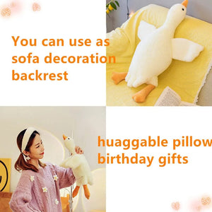 Planet Gates 50/130CM Hot Goose Plush Stuffed Soft Duck Sleeping Pillow Sofa Cushion Kids Girlfriend Birthday Gift