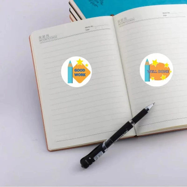 Planet Gates 50-500pcs 1inch Round Cartoon Toys Animal stickers for kids Teacher Reward Encourage Sticker Office Seal label Animal label