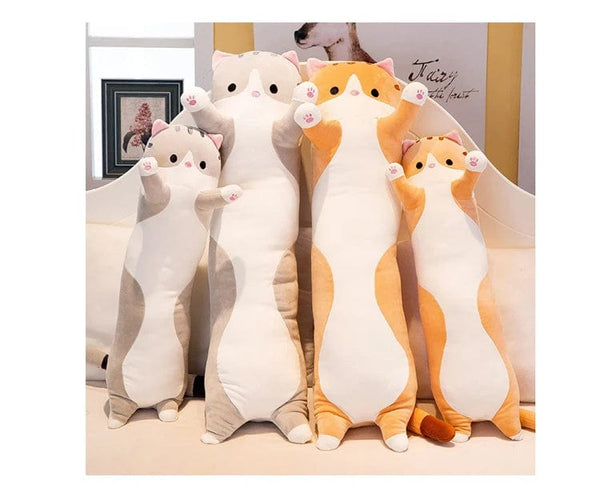Planet Gates 50/70/90/110/130cm Cute Soft Long Cat Pillow Stuffed Plush Toys Office Nap Pillow Home Comfort Cushion Decor Gift Doll Child