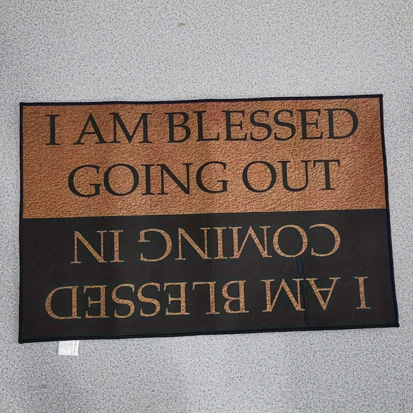 Planet Gates 50*80cm 1pc Funny Welcome Door Rug, Dirt Resistant Home Shoe Entry Decorative Carpet, Indoor Outdoor Entrance Mat, Absorbent Bath Mat, Suitable For Living Room Bedroom Bathroom Kitchen Balcony Patio Laundry