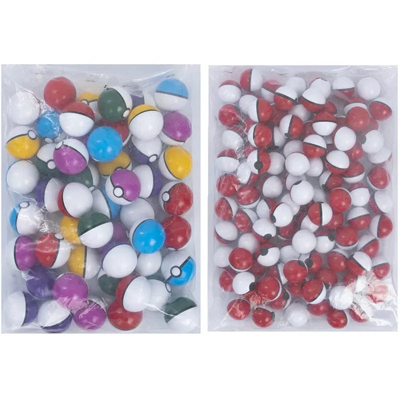 Planet Gates 50 Ball(5cm) A New Style 50Pcs Elf Ball 5CM 100Pcs 3CM Pokemon Anime Action Figure Pet Pikachu Pocket Monster Pokeball Toys For Kids Xmas Gifts
