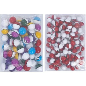 Planet Gates 50 Ball(5cm) A New Style 50Pcs Elf Ball 5CM 100Pcs 3CM Pokemon Anime Action Figure Pet Pikachu Pocket Monster Pokeball Toys For Kids Xmas Gifts