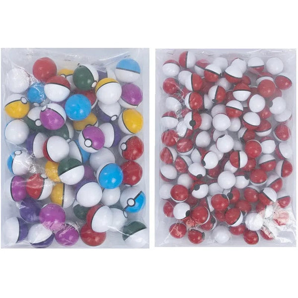 Planet Gates 50 Ball(5cm) A New Style 50Pcs Elf Ball 5CM 100Pcs 3CM Pokemon Anime Action Figure Pet Pikachu Pocket Monster Pokeball Toys For Kids Xmas Gifts