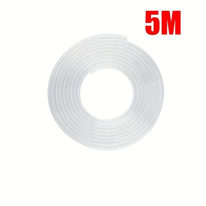 Planet Gates 500.0cm Transparent Car Door Edge Rubber Scratch Protector Strips Car Styling Side Doors Moldings Adhesive Scratch Protector
