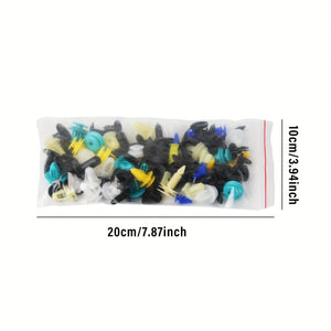 Planet Gates 500/100PCS Mixed Auto Fastener Vehicle Car Bumper Clips Retainer Fastener Rivet Door Panel Fender Liner Universal Fit All Car