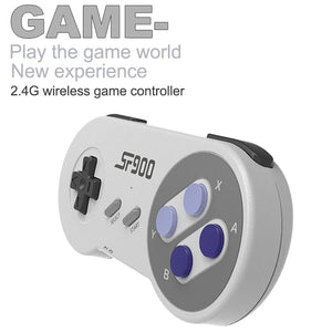 Planet Gates 5000 Games SF900 Video Game Console SNES NES Built in 5000 Games HDMI Video TV Game Stick 2.4G Wireless Controller Handheld Game Console
