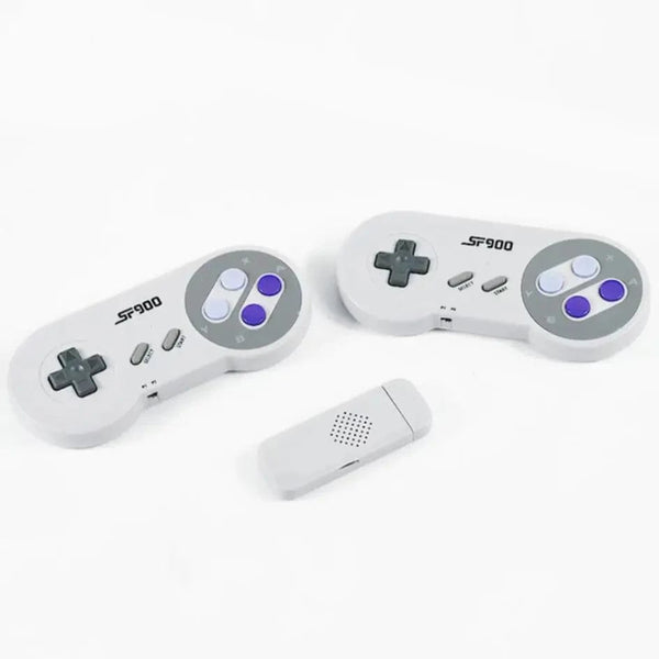 Planet Gates 5000 Games SF900 Video Game Console SNES NES Built in 5000 Games HDMI Video TV Game Stick 2.4G Wireless Controller Handheld Game Console