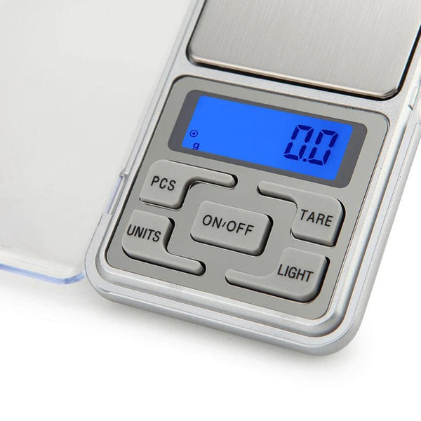 Planet Gates 500g 0.01g High Precision Mini Electronic Scale Portable Jewelry Pocket Scale Accuracy Range 500G-0.01G With LCD Display