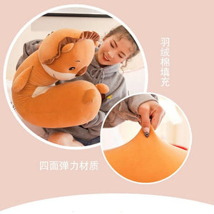 Planet Gates 50cm Cute Rabbit Pillow Plush Toy Lion Monkey Frog  Animal Long Leg Sleeping Cushion Doll To Children Birthday Christmas Gift