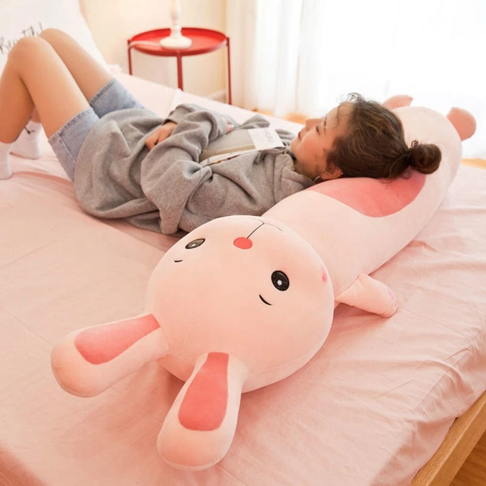 Planet Gates 50cm Cute Rabbit Pillow Plush Toy Lion Monkey Frog  Animal Long Leg Sleeping Cushion Doll To Children Birthday Christmas Gift