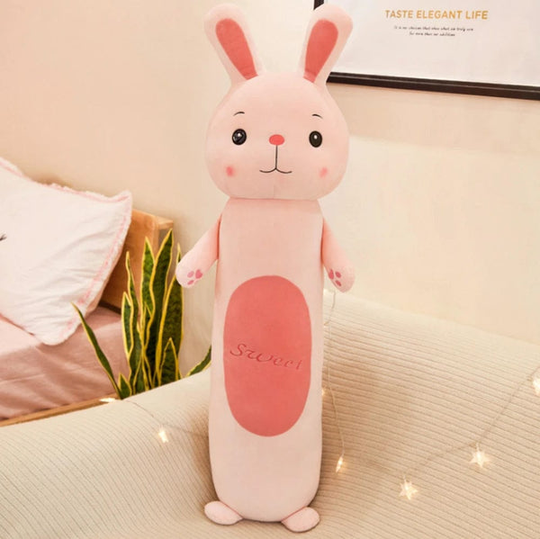 Planet Gates 50cm Cute Rabbit Pillow Plush Toy Lion Monkey Frog  Animal Long Leg Sleeping Cushion Doll To Children Birthday Christmas Gift