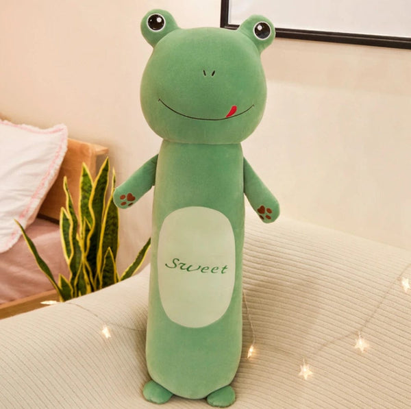 Planet Gates 50cm Cute Rabbit Pillow Plush Toy Lion Monkey Frog  Animal Long Leg Sleeping Cushion Doll To Children Birthday Christmas Gift