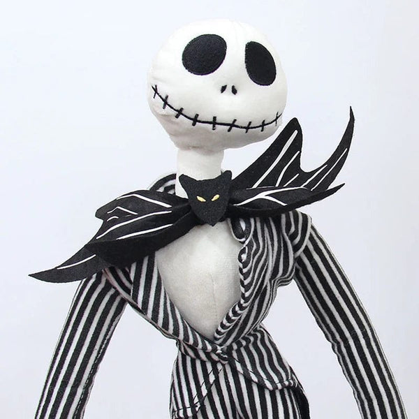 Planet Gates 50cm The Nightmare Before Christmas Jack Skellington Plush Toys Doll Skeleton Jake Plush Stuffed Toys for Children Kids Gifts