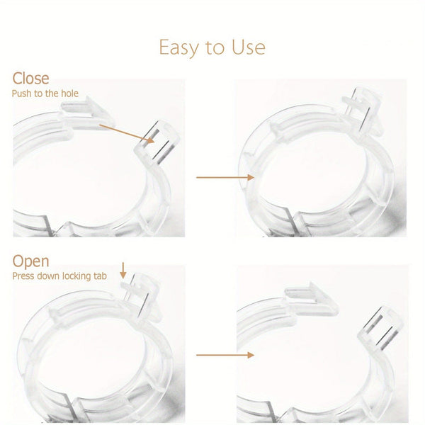 Planet Gates 50pcs/100pcs, Tomato Clips, Plastic Trellis Clips, Plant Support Clips, Grape Vine Tomato Vine Vegetables Plants Garden Support Clips To Grow Upright Makes Plants Healthier