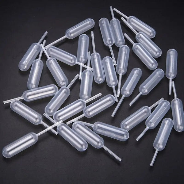 Planet Gates 50pcs 4ml Mini Plastic Squeeze Transfer Pipettes Dropper Disposable Pipettes For Ice Cream Strawberry Cupcake