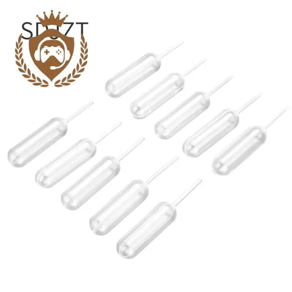 Planet Gates 50pcs 4ml Mini Plastic Squeeze Transfer Pipettes Dropper Disposable Pipettes For Ice Cream Strawberry Cupcake