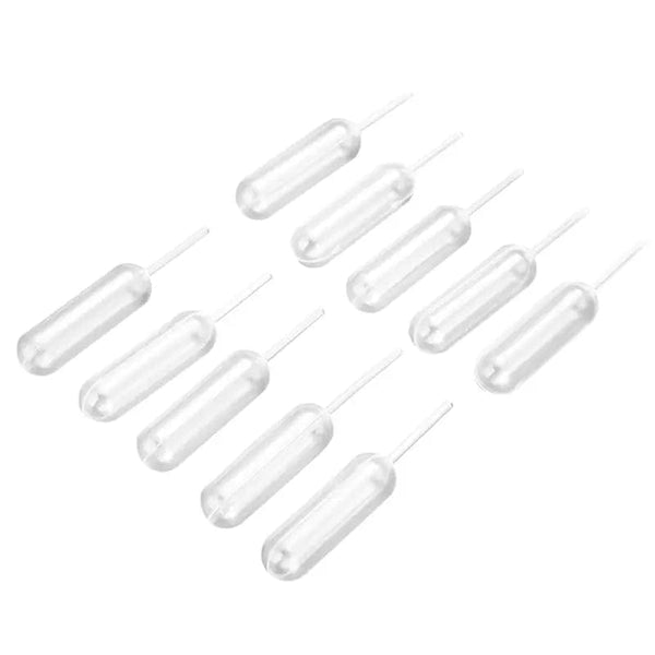 Planet Gates 50pcs 4ml Mini Plastic Squeeze Transfer Pipettes Dropper Disposable Pipettes For Ice Cream Strawberry Cupcake