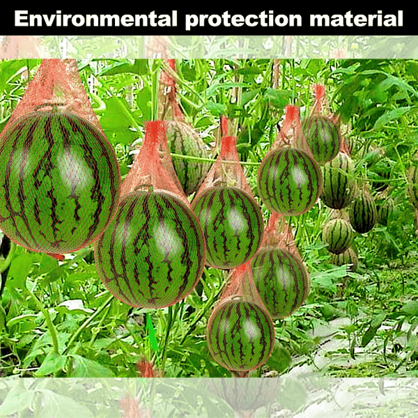 Planet Gates 50pcs 50pcs, Melon Hammock Watermelon Nets, Heavy Duty Watermelon Net For Garden Melon Net For Trellis Vertical Garden Growing, Honeydew Melon Nets With Drawstring