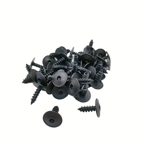 Planet Gates 50pcs 50pcs T20 Self-tapping Screws, Automotive For Audi Volkswagen Porsche Self-tapping Screws, German Tire Car Self-tapping Screws