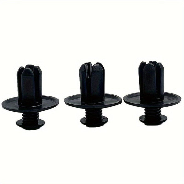 Planet Gates 50pcs 50pcs Universal Type Car Snapback Fender Leaf Plate Trunk Car Snap Plastic Expansion Screw Snapback