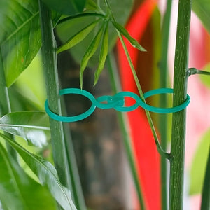 Planet Gates 50pcs 50pcs, Vegetables Tomato Vine Flower Clips, Plant Twist Clip, Garden Plant Support Clips, Plant Clips And Garden Clips For Other Vine Plants, For Climbing Plants, For Securing Plants