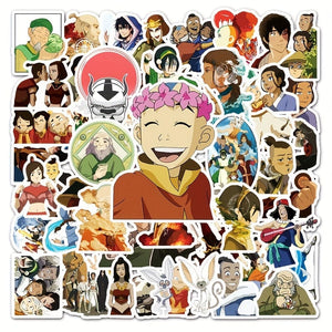 Planet Gates 50pcs Anime-211 50pcs Cute Cartoon Anime Stickers, Waterproof Stickers Decals For Car, Motorcycle, Laptop, Luggage, Water Bottle, Skateboard Decor Accessories