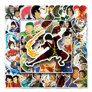 Planet Gates 50pcs Anime-211 50pcs Cute Cartoon Anime Stickers, Waterproof Stickers Decals For Car, Motorcycle, Laptop, Luggage, Water Bottle, Skateboard Decor Accessories