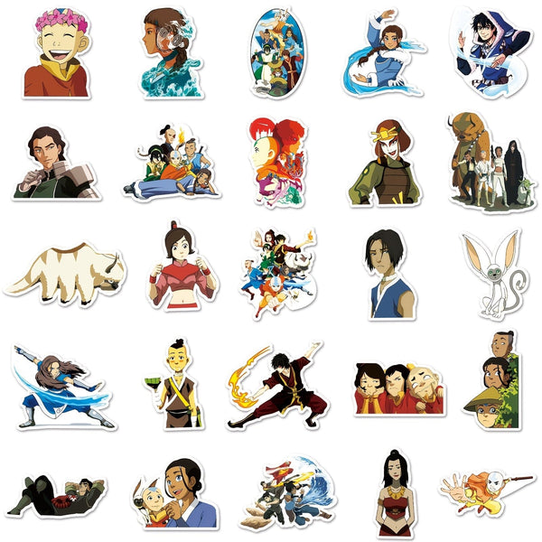 Planet Gates 50pcs Anime-211 50pcs Cute Cartoon Anime Stickers, Waterproof Stickers Decals For Car, Motorcycle, Laptop, Luggage, Water Bottle, Skateboard Decor Accessories