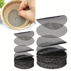 Planet Gates 50pcs Flower Pot Hole Mesh Pad - Keep Soil In & Drainage Out - Gardening Supplies