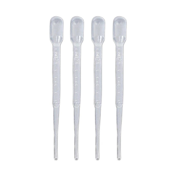 Planet Gates 50pcs Laboratory Pipette Plastic Disposable Transfer Pasteur Pipettes Makeup Tools Eye Dropper Clear Experiment Supplies for Lab