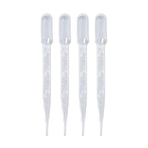 Planet Gates 50pcs Laboratory Pipette Plastic Disposable Transfer Pasteur Pipettes Makeup Tools Eye Dropper Clear Experiment Supplies for Lab