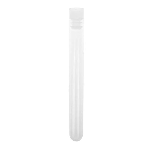 Planet Gates 50Pcs/Pack 12x100mm Transparent Laboratory Clear Plastic Test Tubes Vials With Push Cap School Lab Supplies