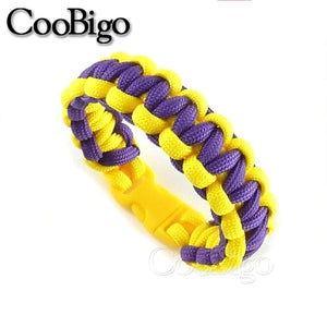 Planet Gates 50pcs Paracord Bracelet Buckle Curved Side Release Buckles for DIY Parachute Wristband Pet Collar Outdoor Camp Strap 10mm