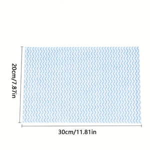 Planet Gates 50pcs/roll Thickened Dish Cleaning Wipes - Disposable Cleaning Towels For Kitchen And Bathroom - Convenient And Effective Cleaning Cloths For Tableware And Surfaces