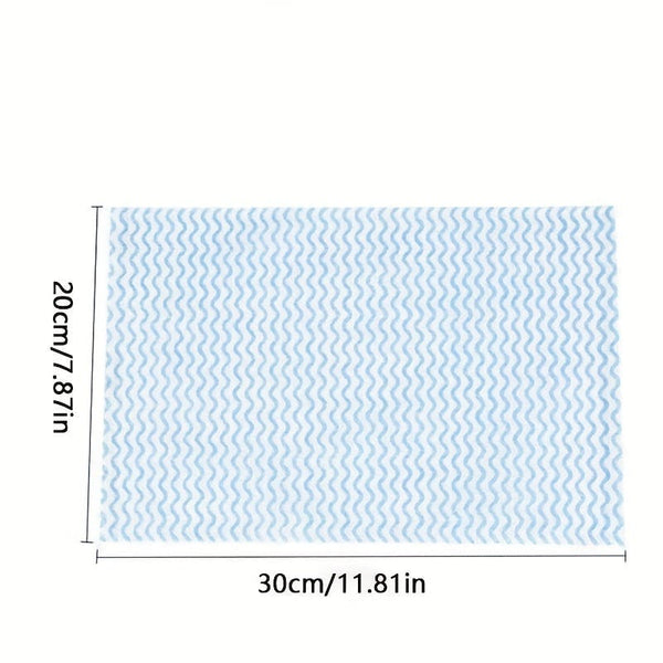 Planet Gates 50pcs/roll Thickened Dish Cleaning Wipes - Disposable Cleaning Towels For Kitchen And Bathroom - Convenient And Effective Cleaning Cloths For Tableware And Surfaces