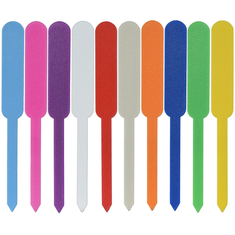 Planet Gates 50PCS Waterproof Garden Plant Labels Plastic Tags Nursery Markers Flower Pots Seedling Write Sign Mark DIY Garden Decor Tools