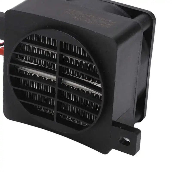Planet Gates 50W 12V DC Fan Heater Mini PTC Electric Heater 30S Fast Ceramic Air Heater with PA66 High Temperature Resistant Nylon Shell